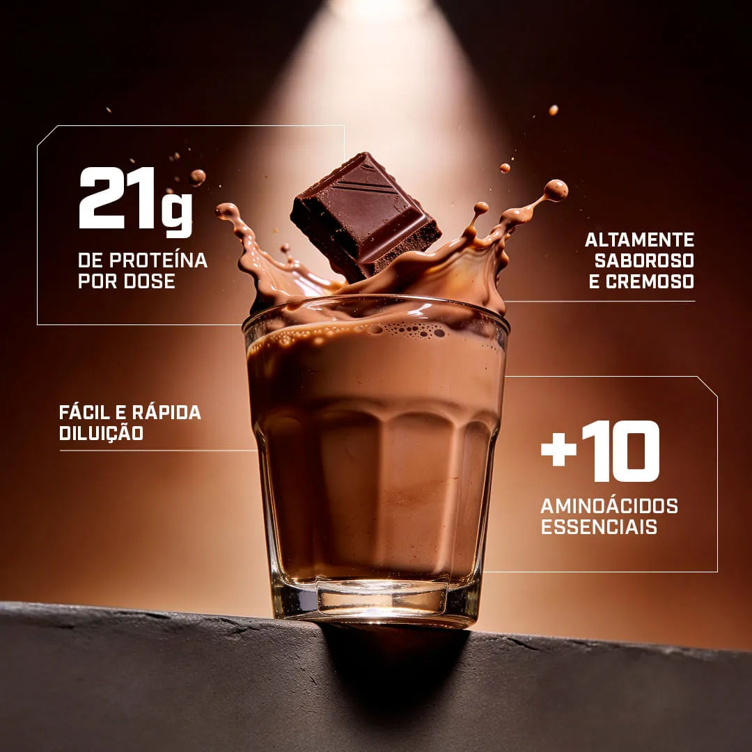 Whey 100% Refil 900G Chocolate Max Titanium