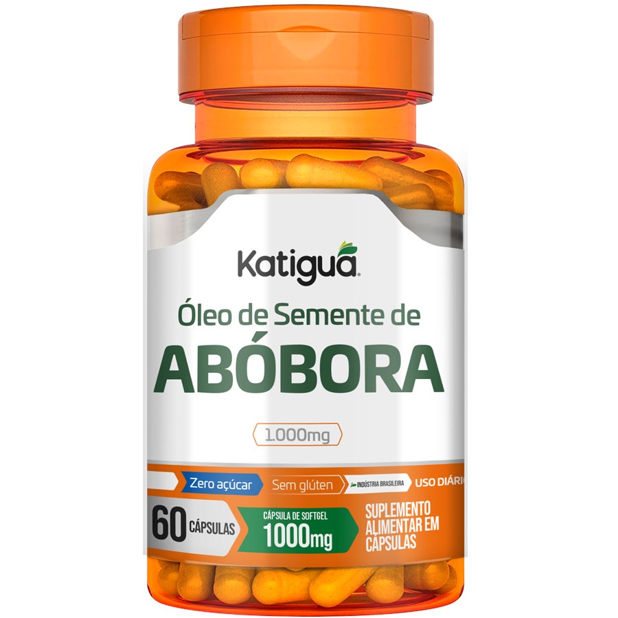 Oleo De Semente De Abobora 1000Mg 60Caps