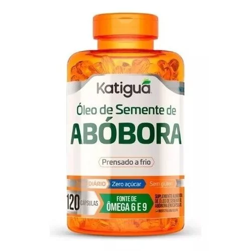 Óleo de Semente de Abóbora Katiguá 120 Cápsulas
