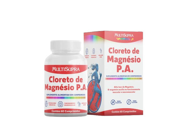 Cloreto De Magnésio P.A Multisupra 60 Comprimidos