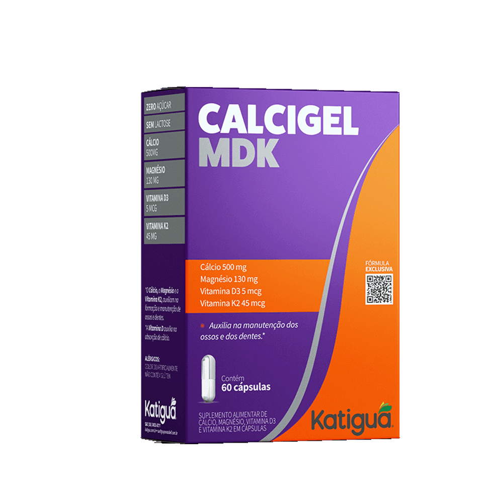 Calcigel Mdk 750Mg 60 Capsulas