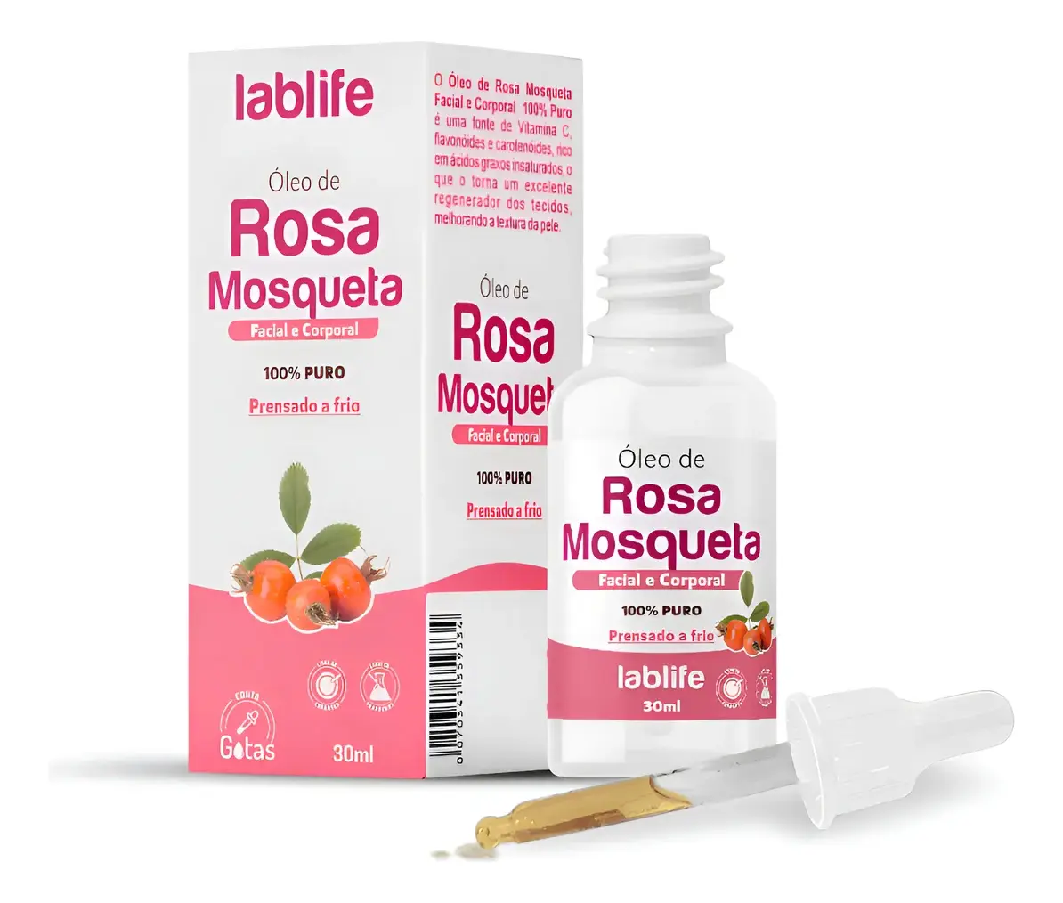 Óleo Rosa Mosqueta LabLife 30ml