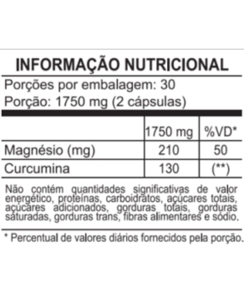 Magnesio Dimalato+Curcuma 210Mg 60Cps