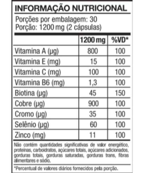 Vitabond Cabelos E Unhas 60 Cápsulas Katiguá