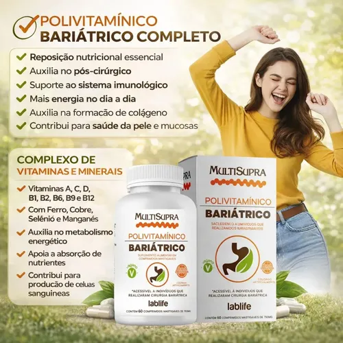 Multisupra Bariatrico 60 Comprimidos