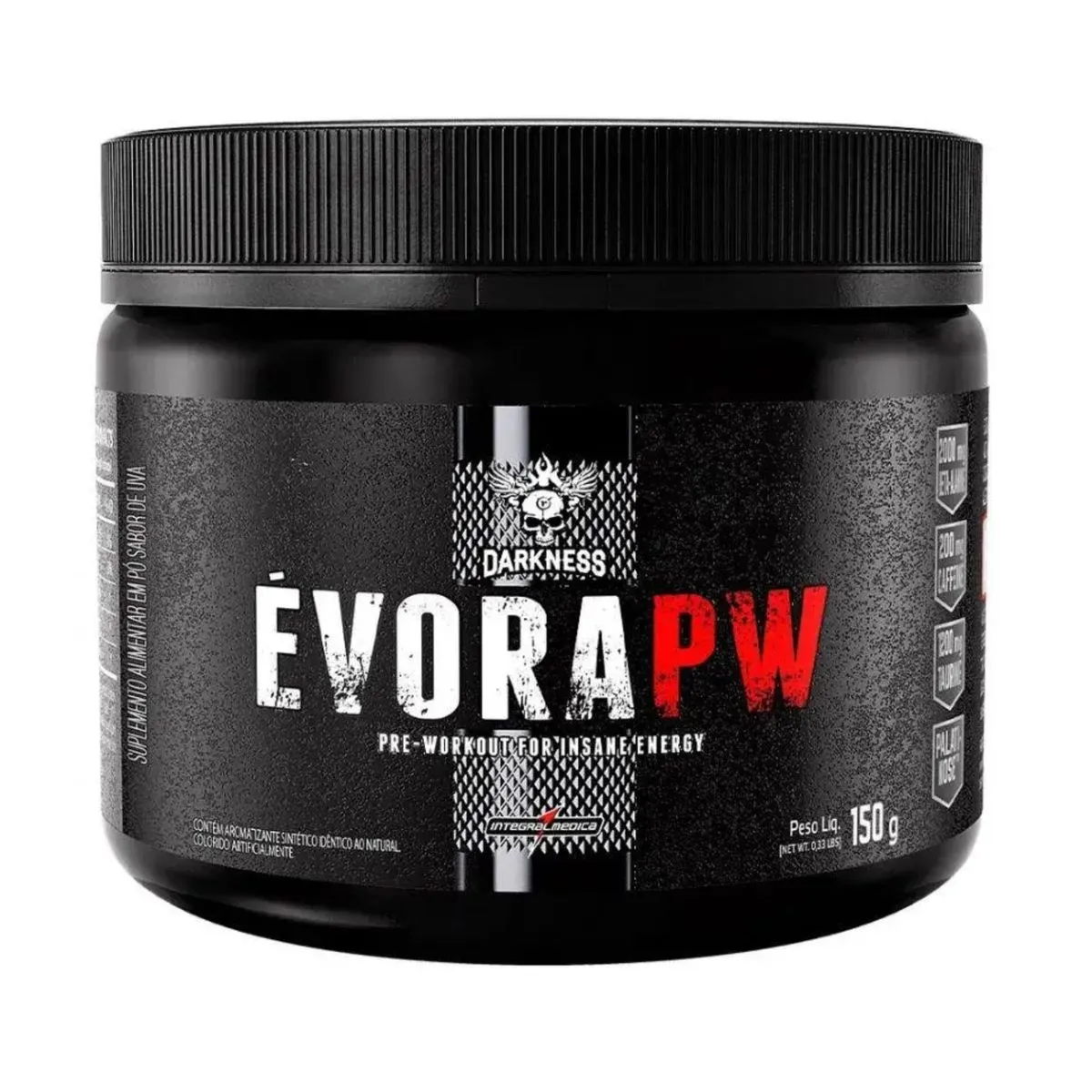 Pré Treino Evora Frutas Amarelas Pote 150G V2 Integralmedica