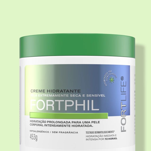 Fortphil Creme Hidratante 453g Fortlife