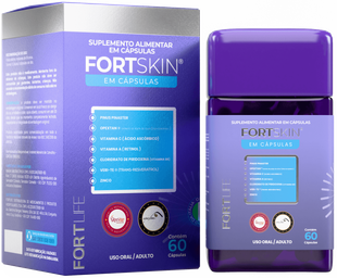 FortSkin Melasma 1000mg 60 Cápsulas