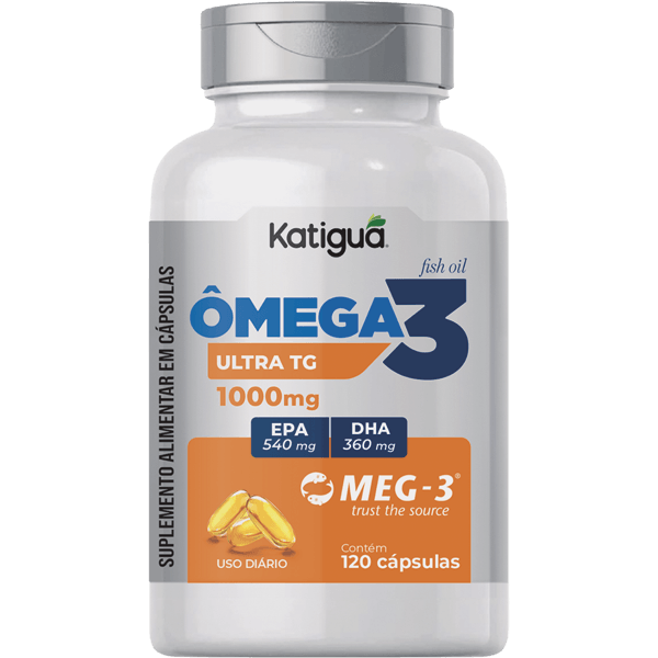 Omega 3 Ultra TG Katiguá 120 cápsulas