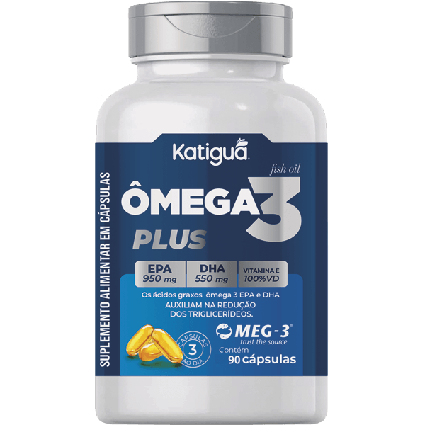 Ômega 3 Concentrado MEG-3 Katiguá 90 Cáps